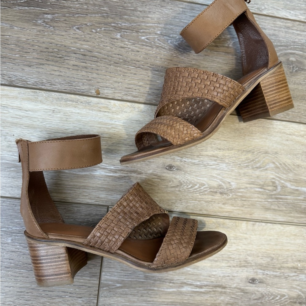 Diba True Brown “Can’t Wait” Block Heels